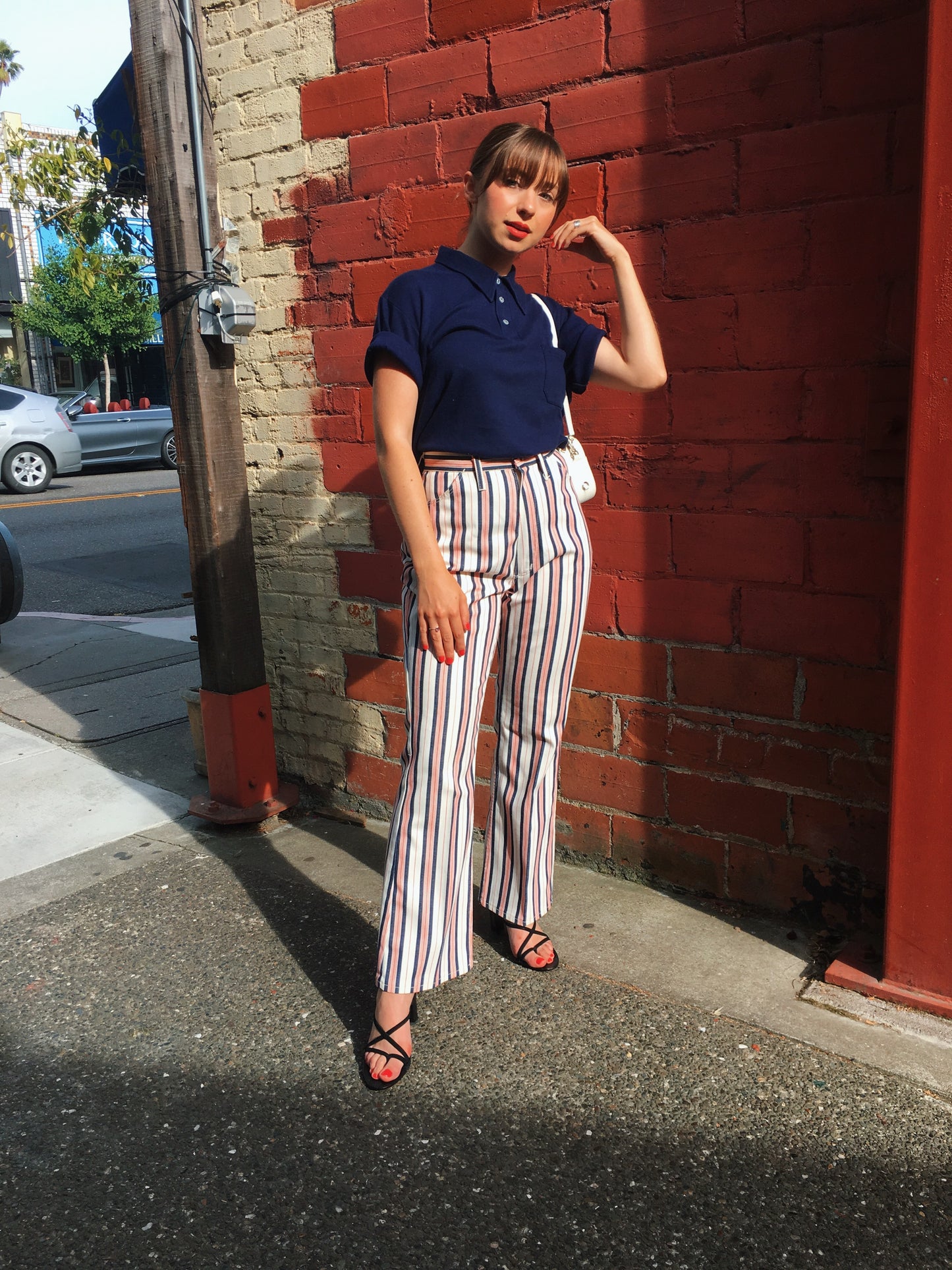 Vintage Striped Wranglers