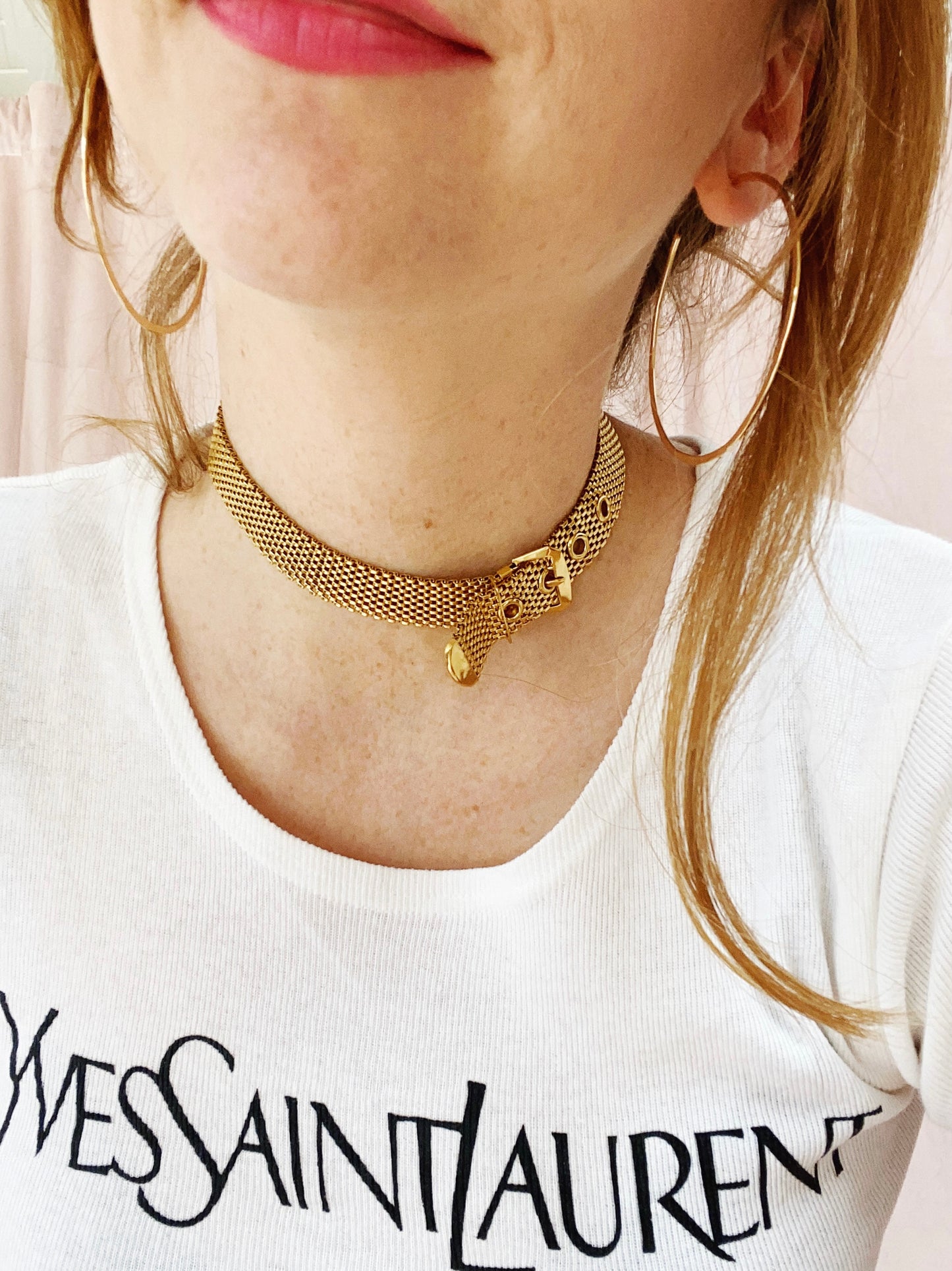 Gold Belt Choker