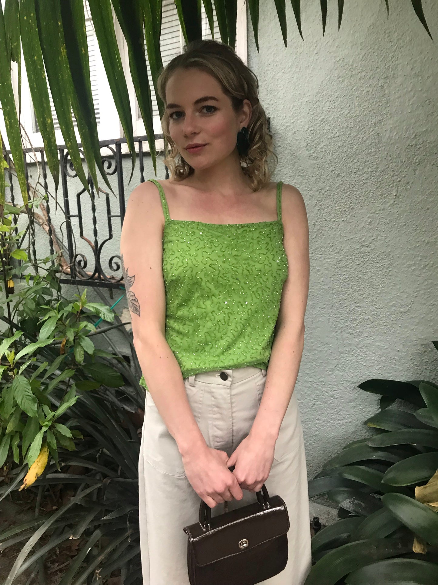 Vintage Lime Cami