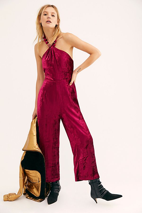 Samantha Pleet Pendant Jumpsuit