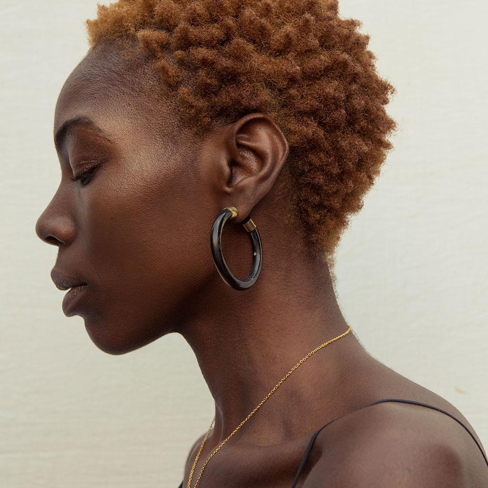 Capped Horn Hoops