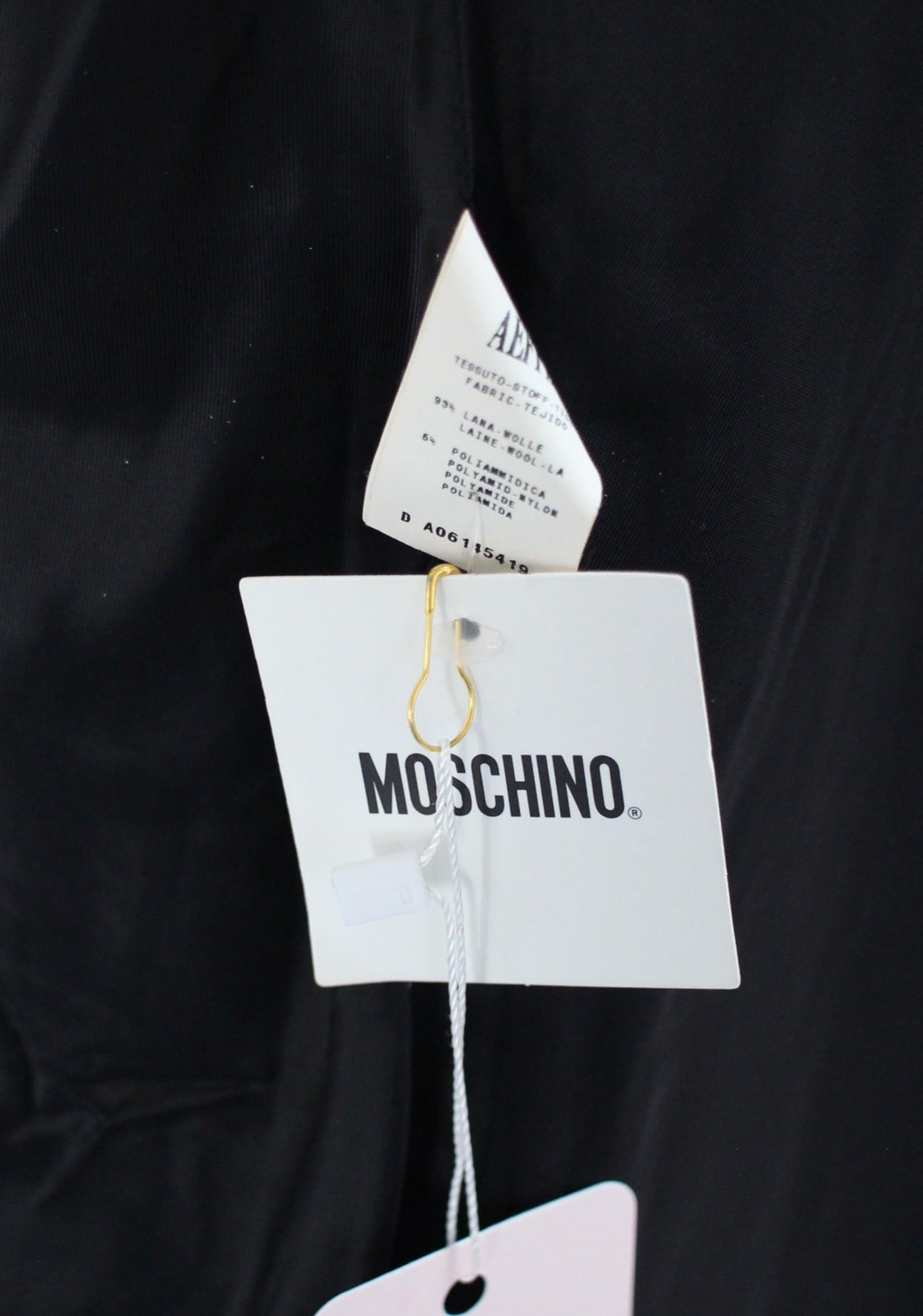 Moschino NWT Grey Opera Coat