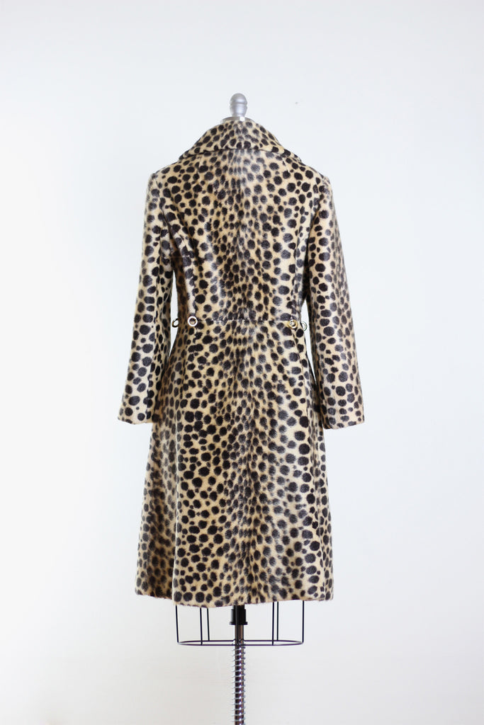Vintage 1960s Leopard Coat by I.Magnin