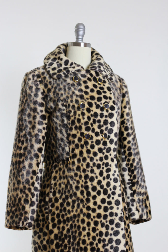 Vintage 1960s Leopard Coat by I.Magnin