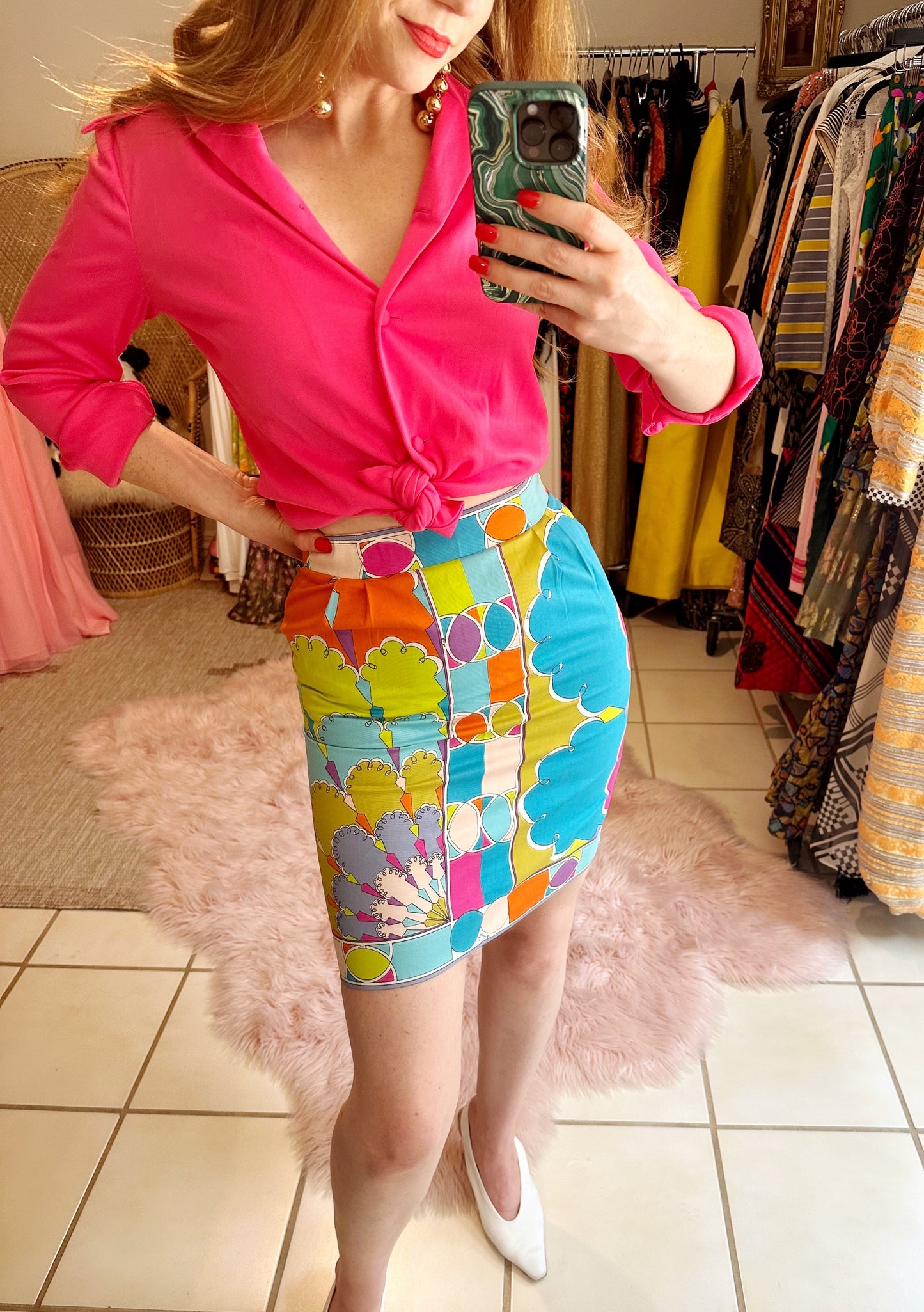 Vintage 1960s Pucci Mini Skirt