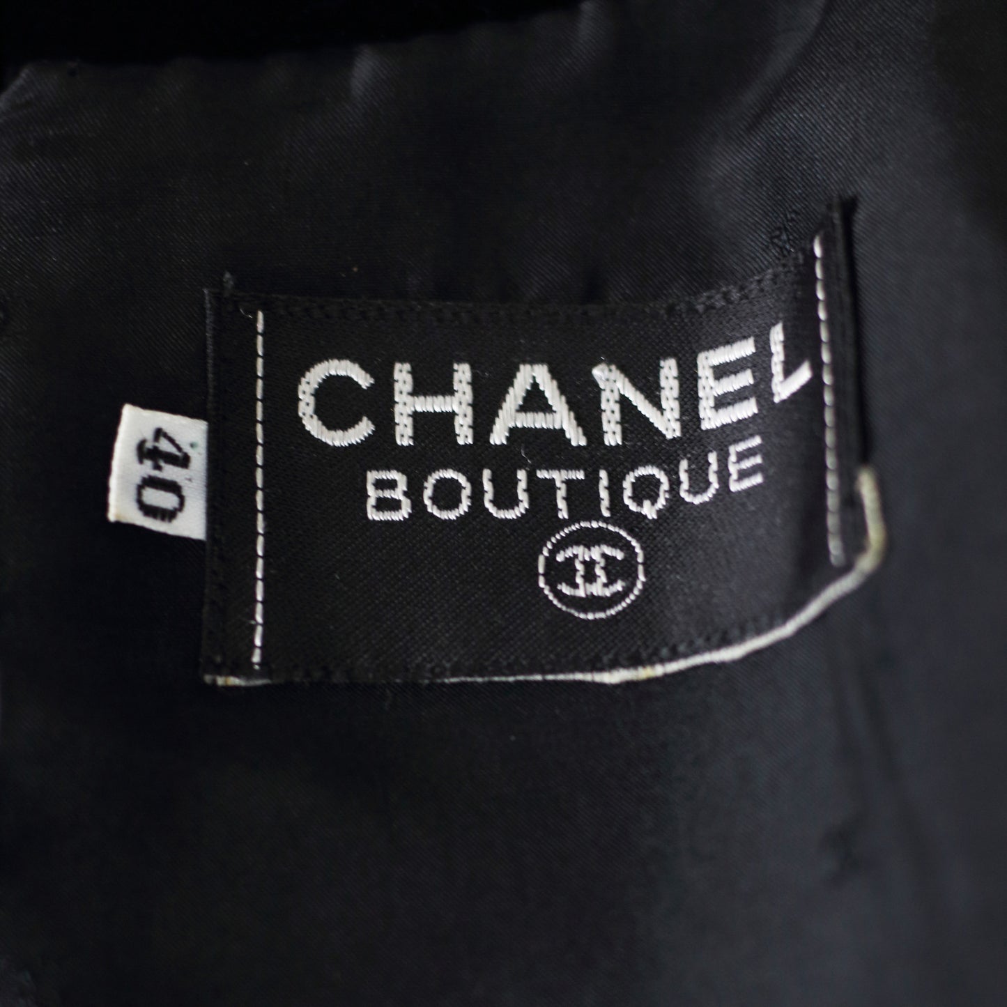 Iconic Vintage Chanel Dress c. 1989