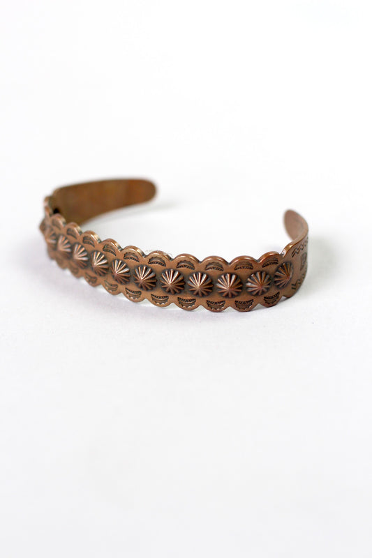 Vintage Copper Navajo Cuff