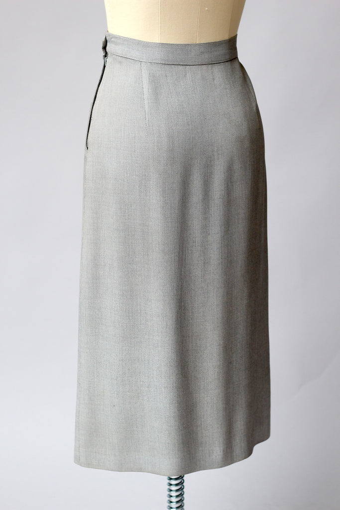 Classic and Chic 1940s WW2 Wool Skirt
