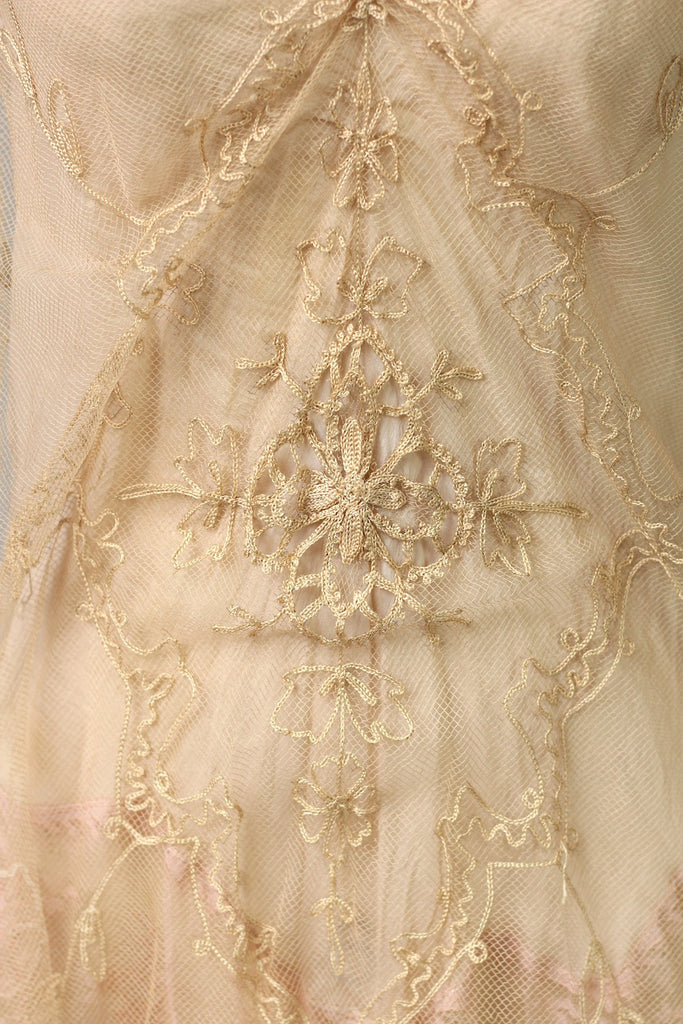 Antique French Tambour Lace Tank Top by Bonnie Strauss