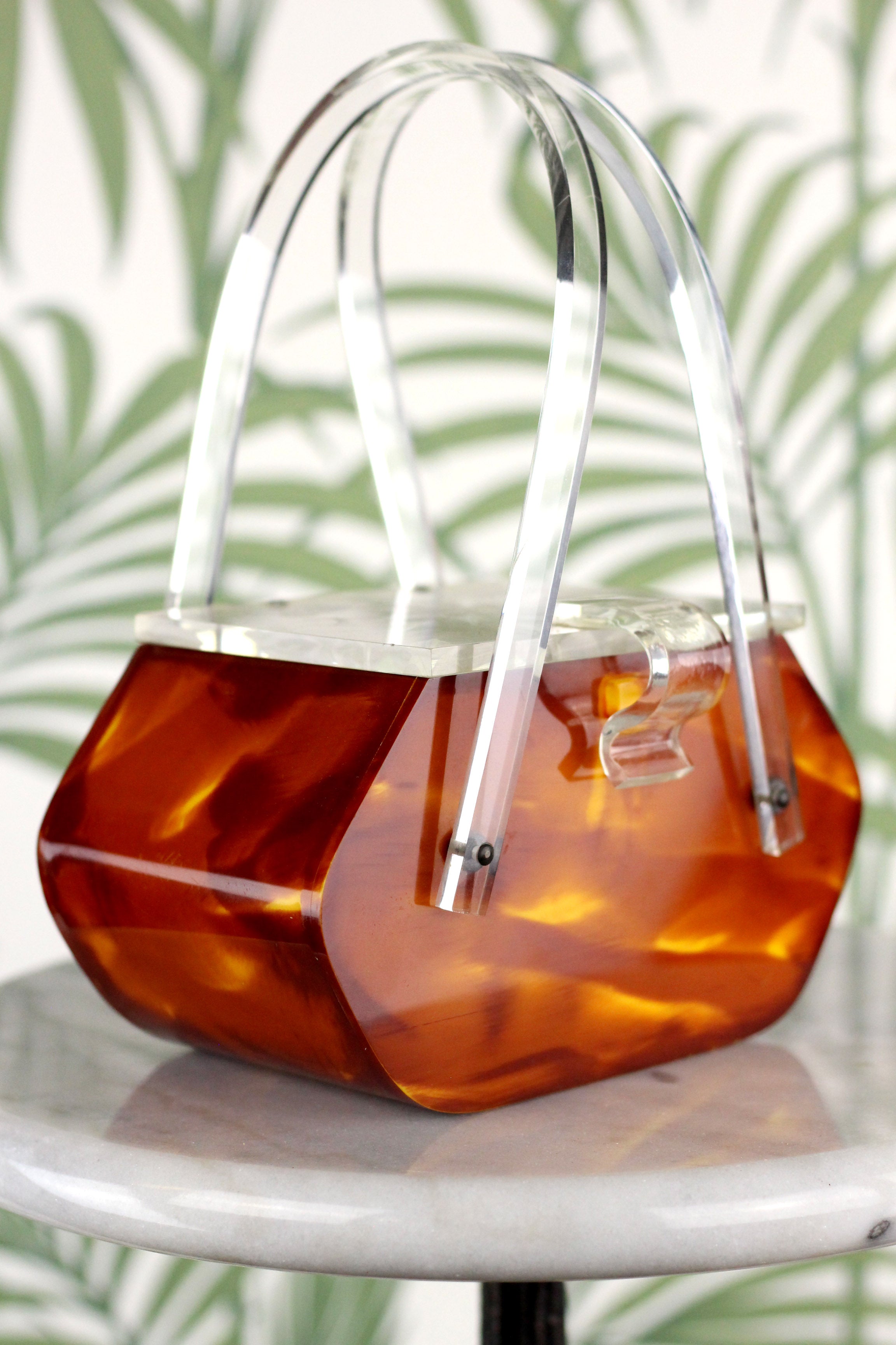 Tortoise shell handbag hot sale