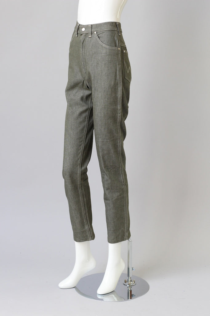 Deadstock 1960s Wranglers High Waist Skinny Jeans XS