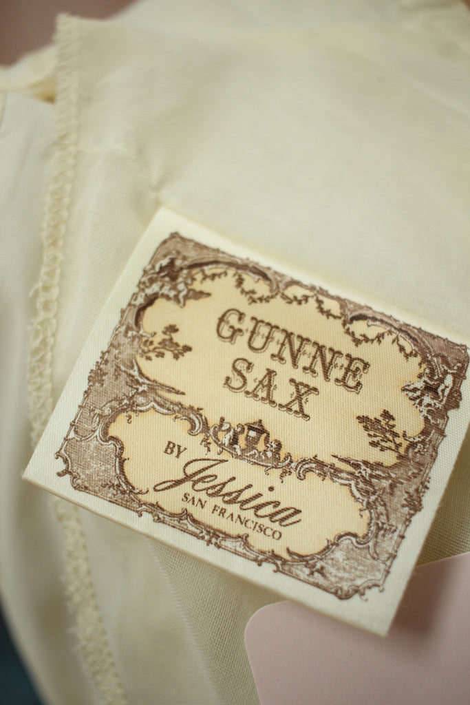 The Jessica | Vintage Gunne Sax Prairie Style Wedding Dress