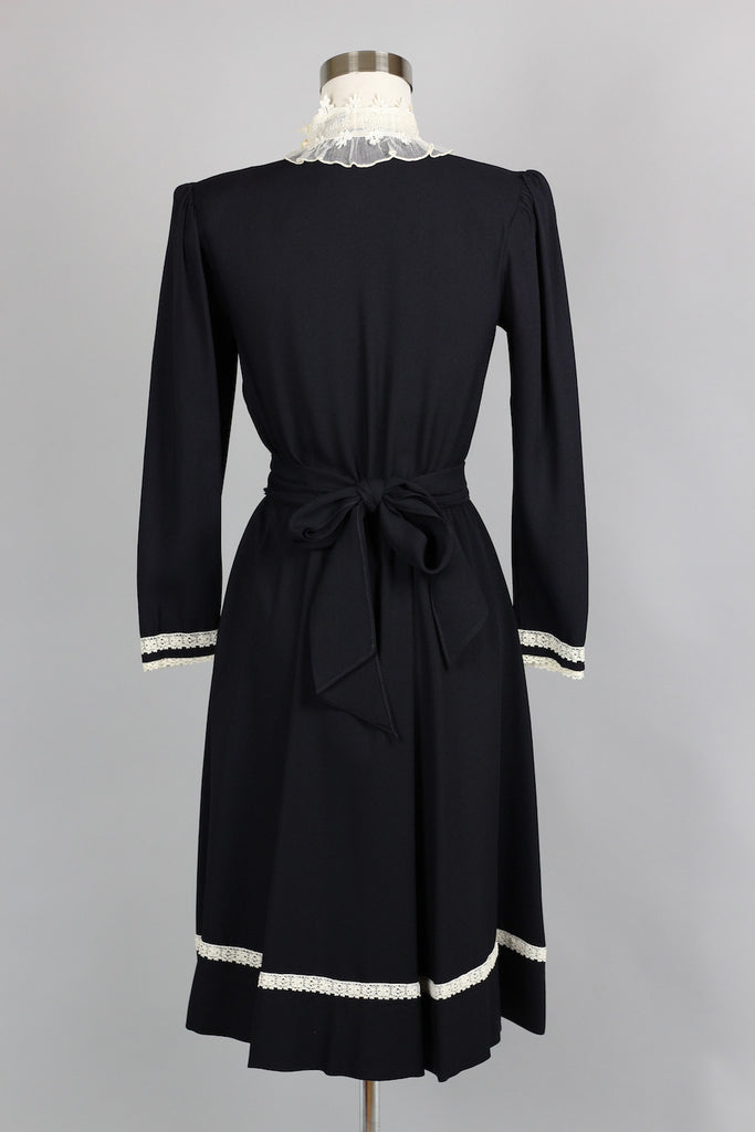 Victorian Revival 1970s Gunne Sax Dress