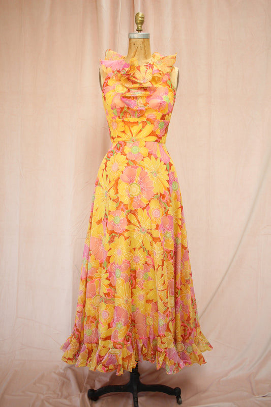 60s Spring In Bloom Dress