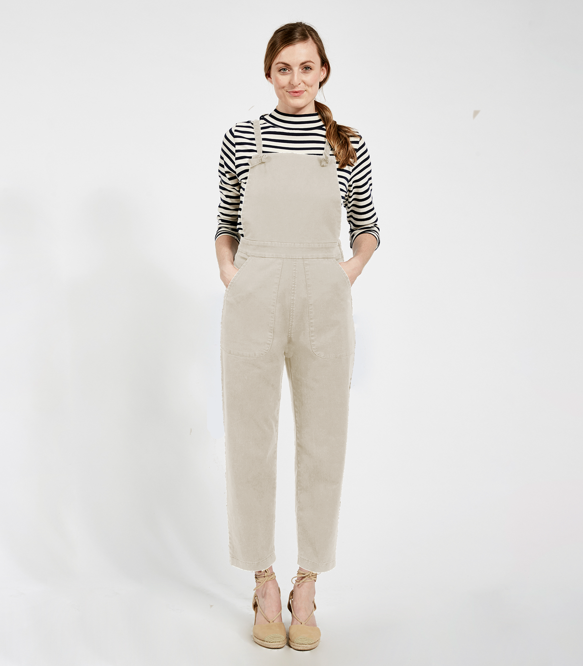 LOUP Ivory Knot Overalls