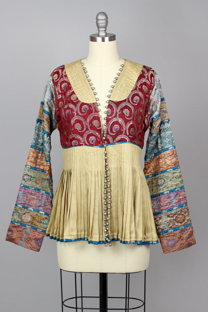 Maharishi Recyled Vintage Saris Silk Jacket