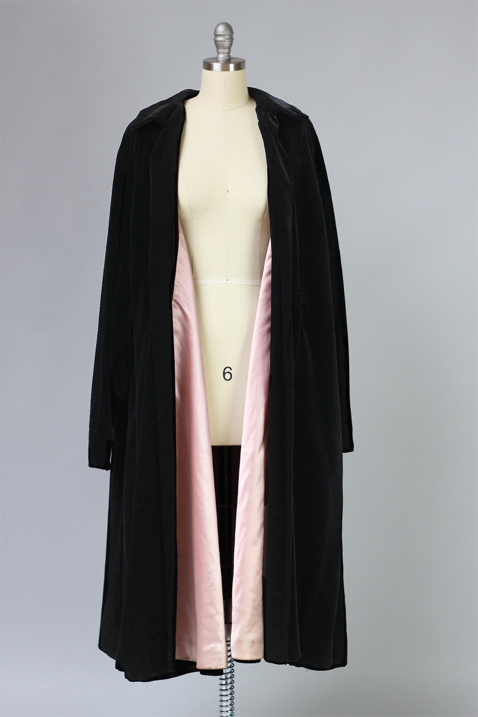 Incredible Dior "New Look" 1950s Velvet Opera Coat