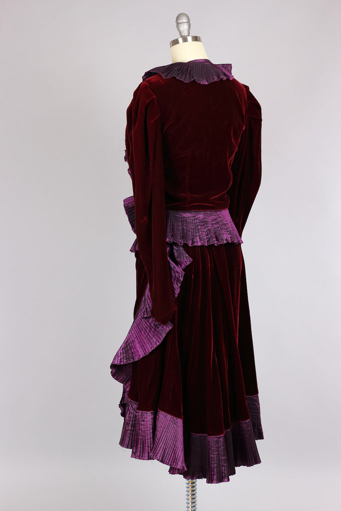 Vicky Tiel Vintage Couture Victorian Ensemble