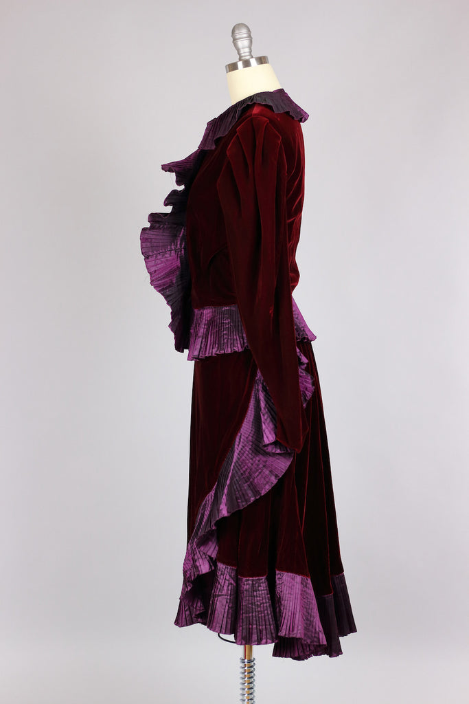 Vicky Tiel Vintage Couture Victorian Ensemble