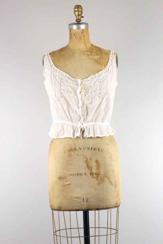 Antique Cotton Camisole