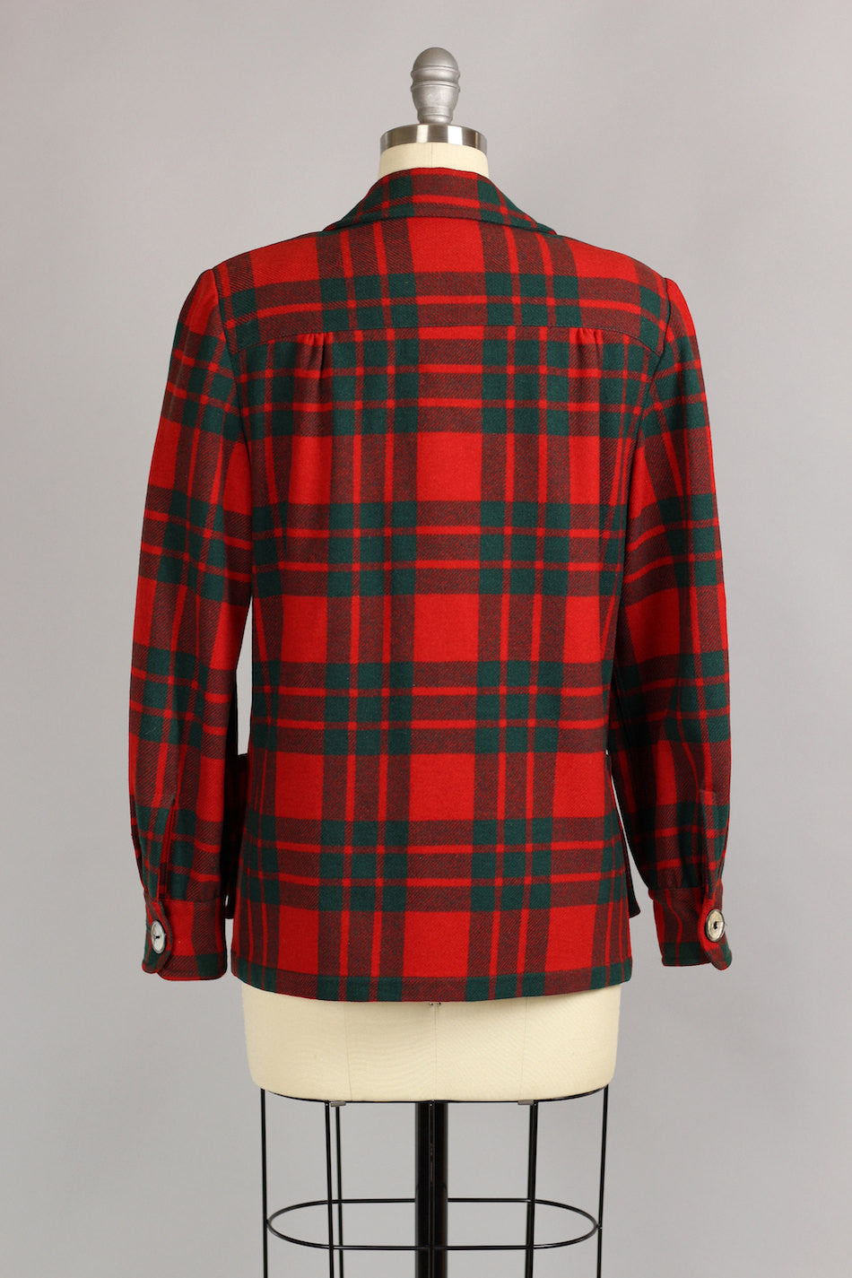 Vintage 1960s Women's Pendleton Shirt 100% Virgin Wool