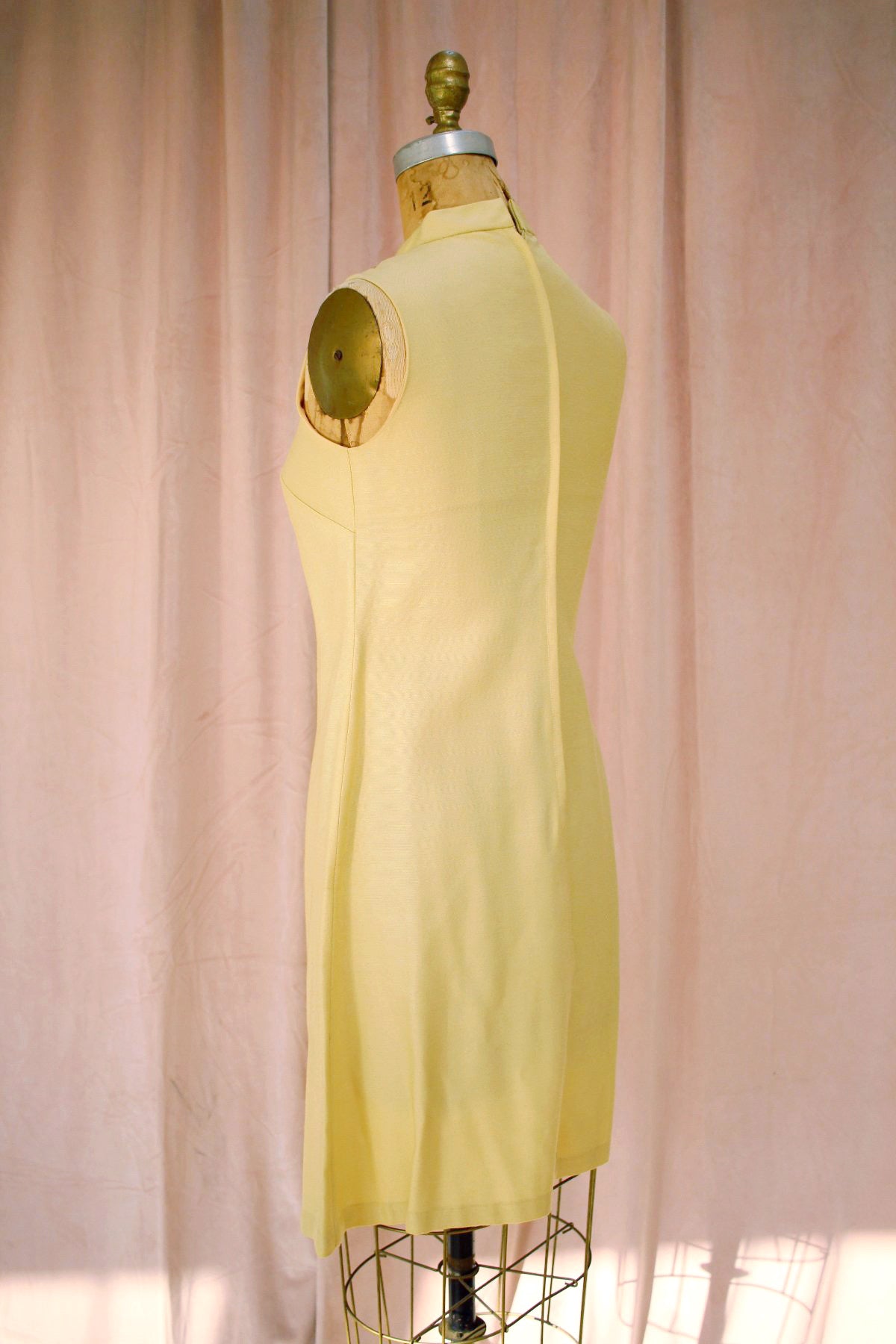 The Palmer | Vintage 60s Keyhole Beaded Mini Dress