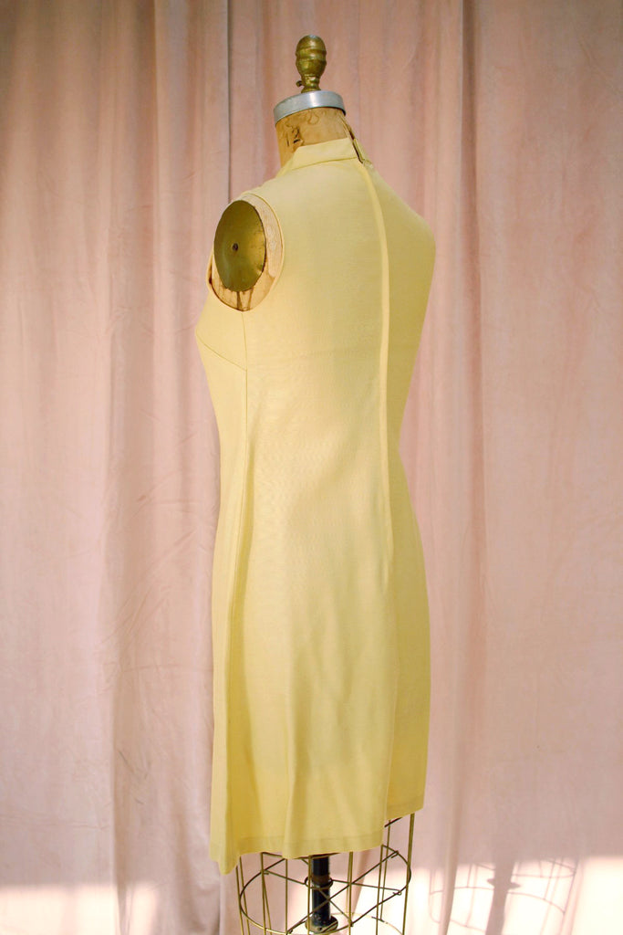 The Palmer | Vintage 60s Keyhole Beaded Mini Dress