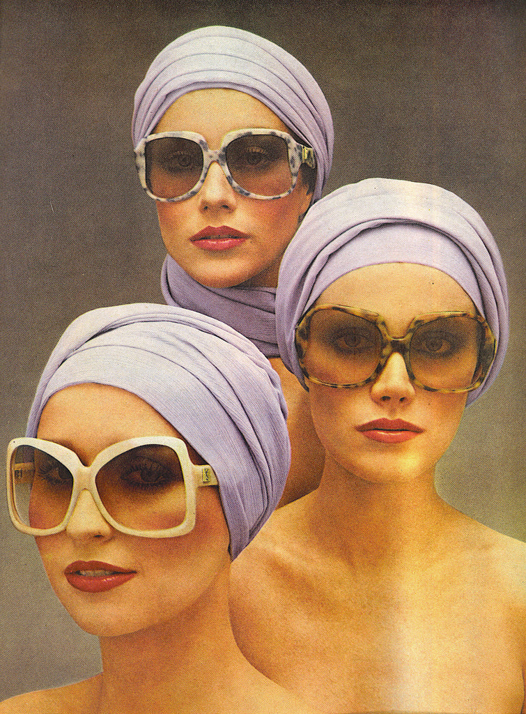 70s Sunglasses - Grey Tortoiseshell
