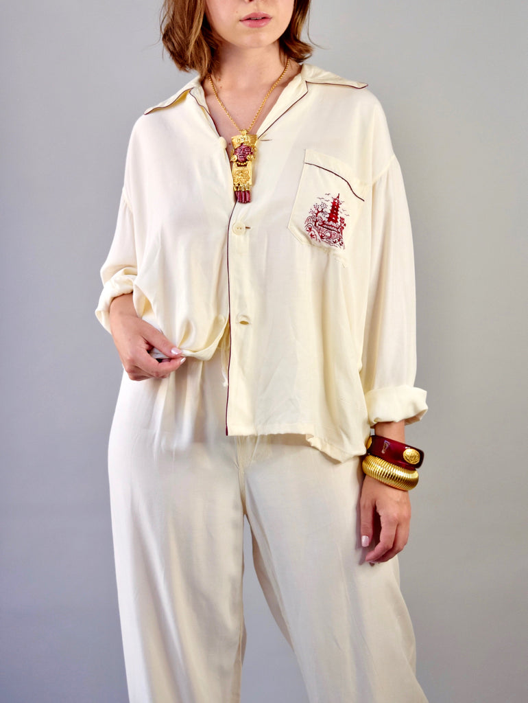 Vintage Pajama Set