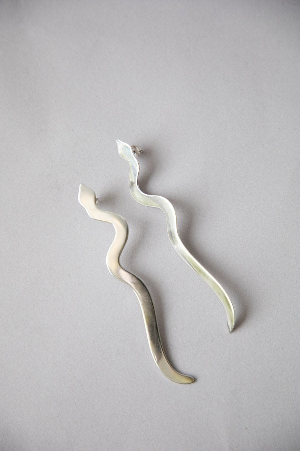 Paloma Wool Serpiente Earrings - Silver