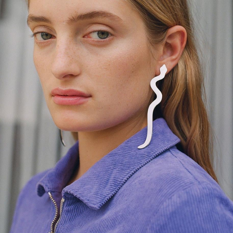 Paloma Wool Serpiente Earrings - Silver