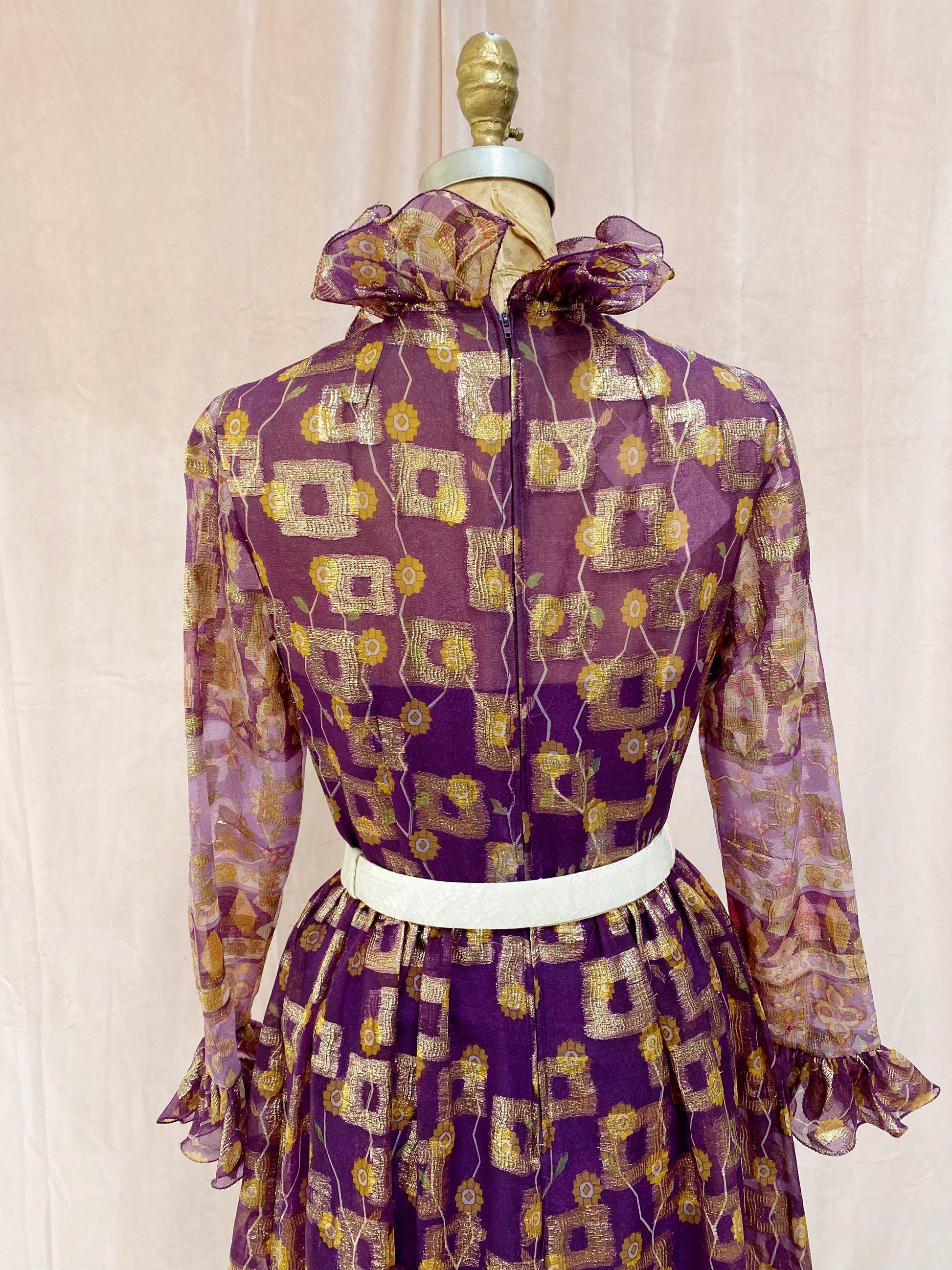 lillie midi dress purple LILLIE CORSET MAXI DRESS - PLUM