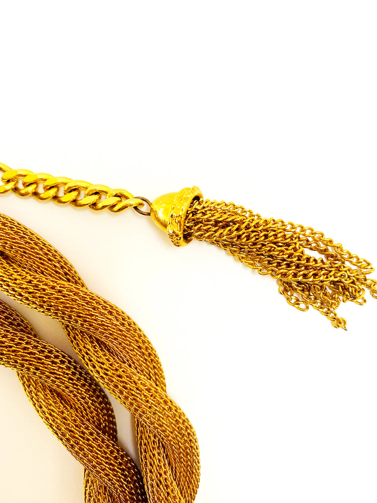 Vintage Woven Mesh Belt/Necklace