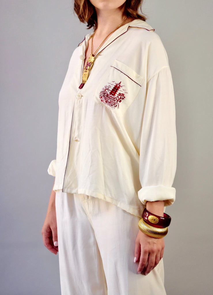 Vintage Pajama Set