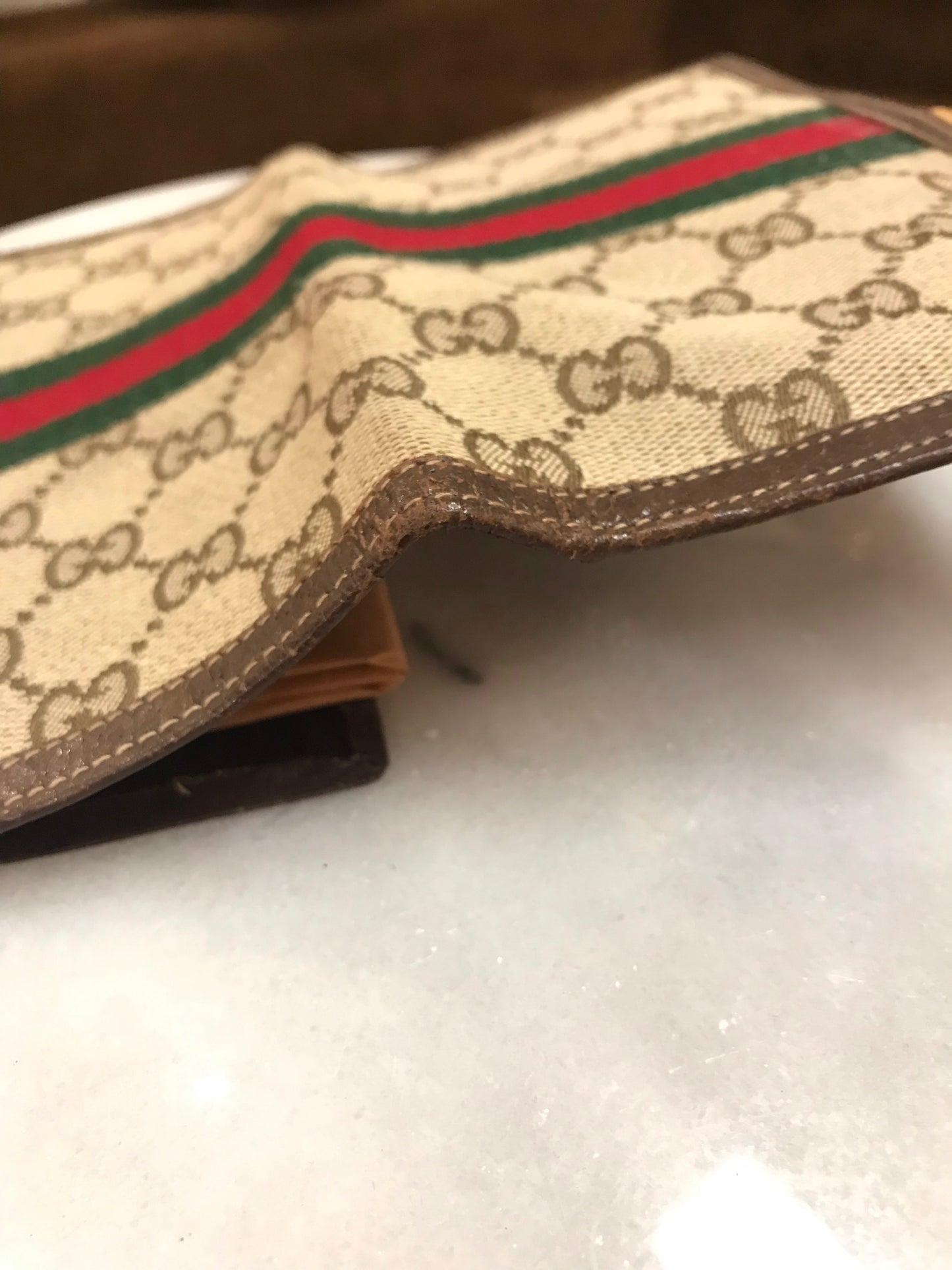 Vintage 1970s Gucci Wallet - Rare Horsebit Clasp