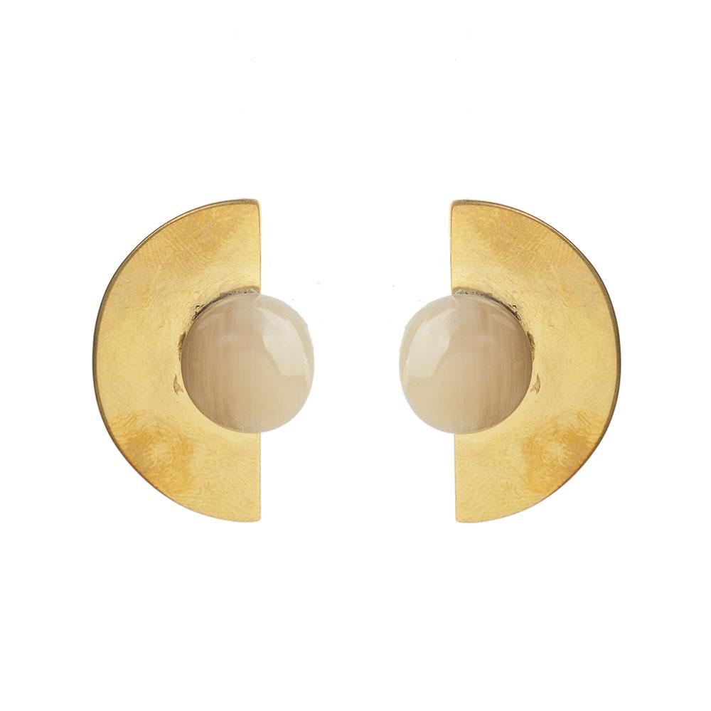Soko Half Moon Horn Studs